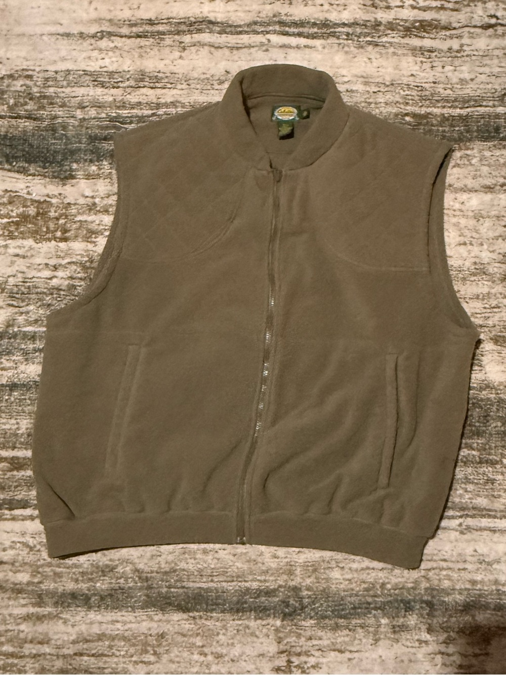 Cabela's Tan Fleece Vest- men’s 3XL